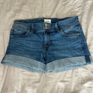 Women's size 27 Hudson jean shorts. Gently used